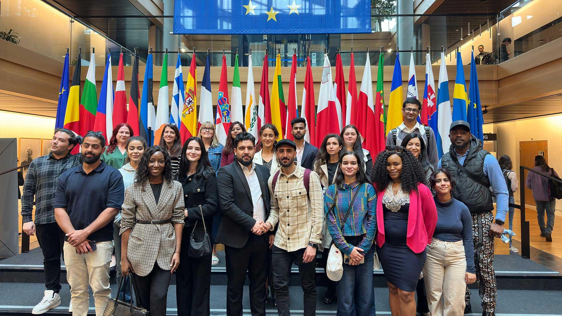 Students from Middlesex University Dubai and Middlesex University London recently visited the Council of Europe institutions and the European Union Parliament based in Strasbourg, France for the 6th Annual Strasbourg Study Trip.