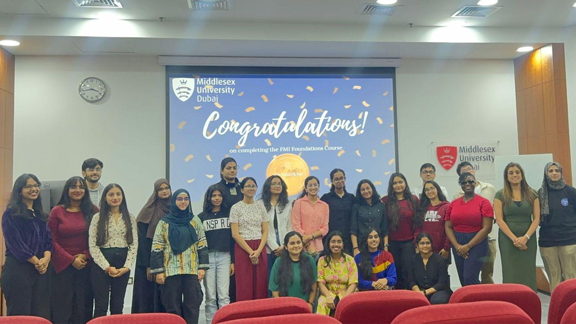 Middlesex University (MDX) Dubai's Accounting and Finance Team is celebrating the successful completion of its third run of the student-led Financial Modelling Workshop (FMC 3.0).