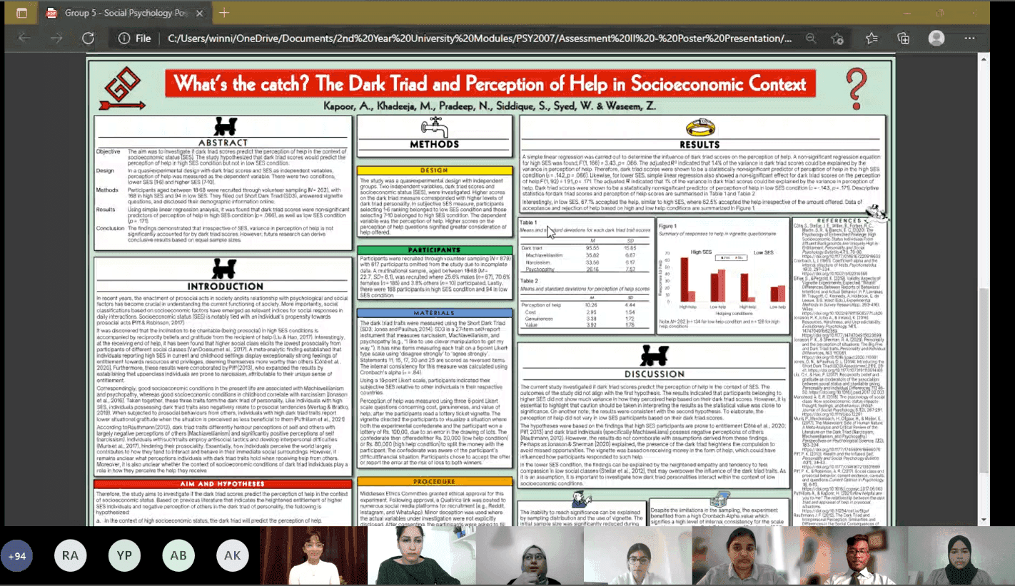 Student Research Conference 2022