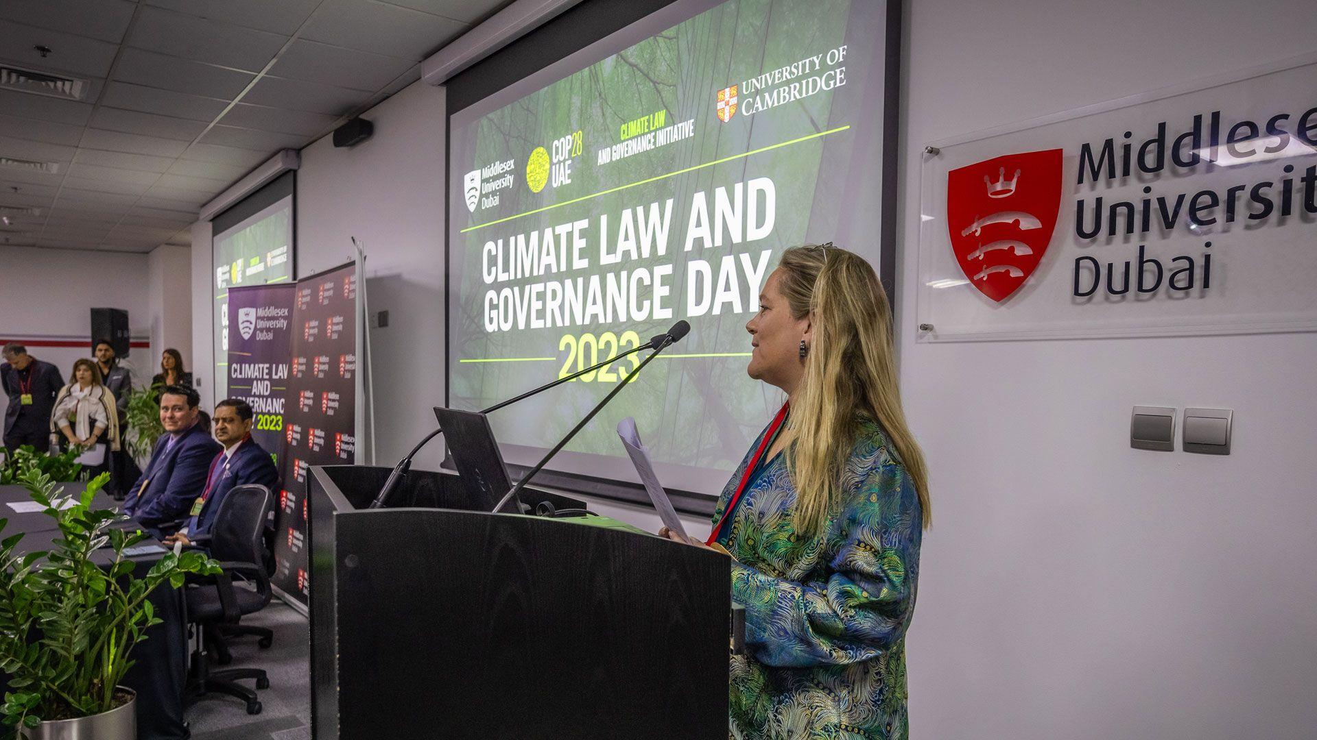 Announcing critical insights from Annual Climate Law and Governance Day, hosted with The University of Cambridge And The University of Dubai Alongside Cop28