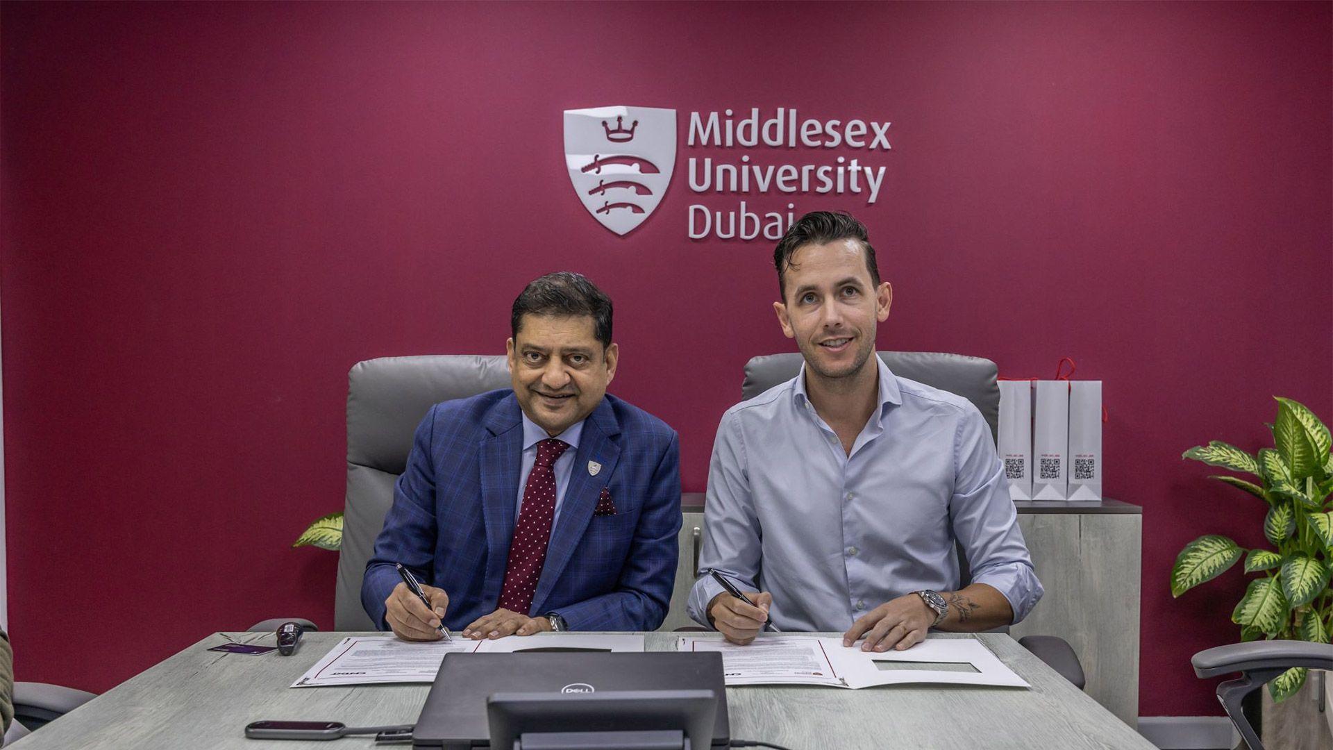 Partnership Between CNTXT and Middlesex University Dubai Signed at Industry Research Showcase