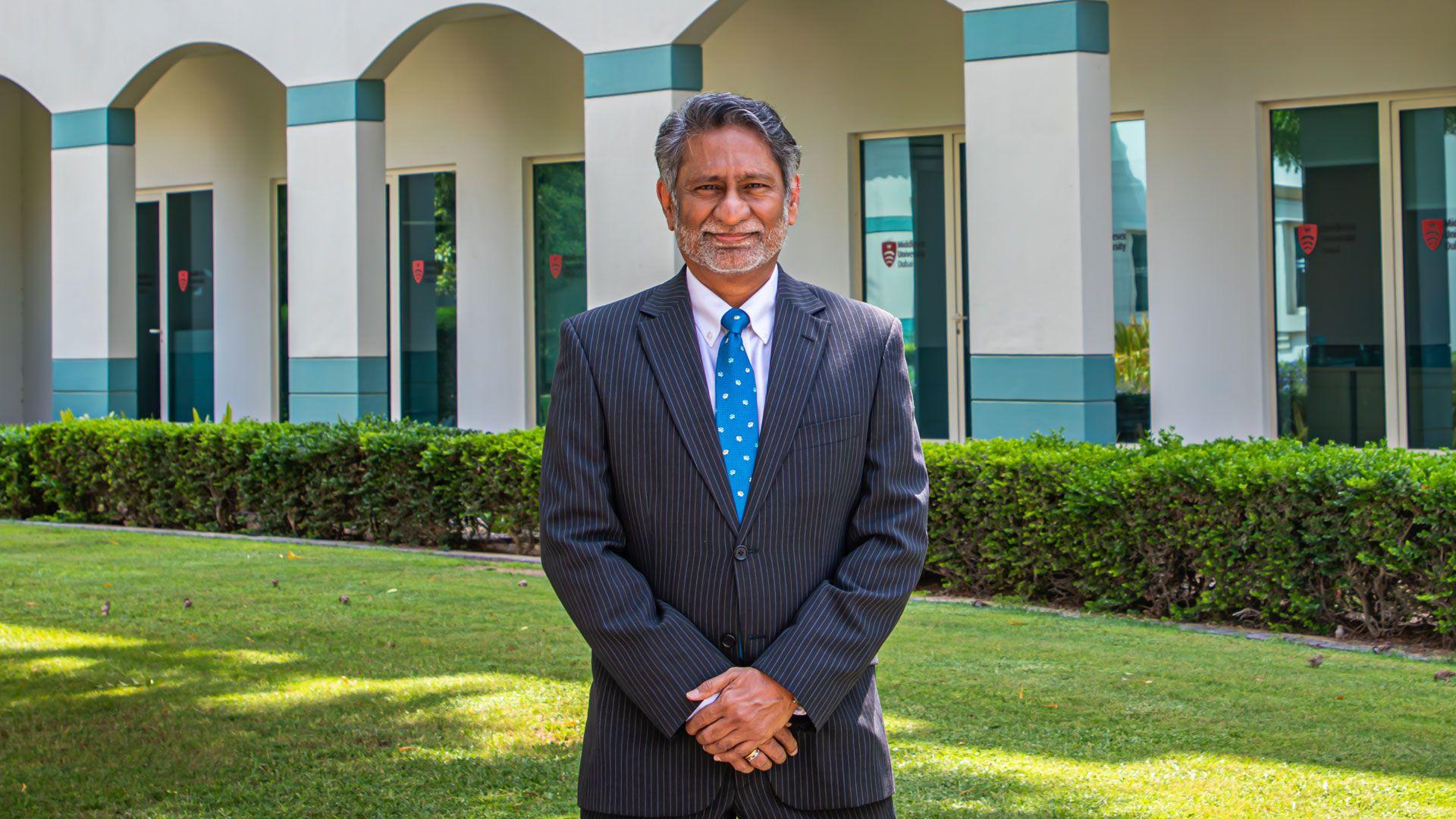 Middlesex University Dubai’s Professor Ajit Karnik awarded title of Emeritus Professor