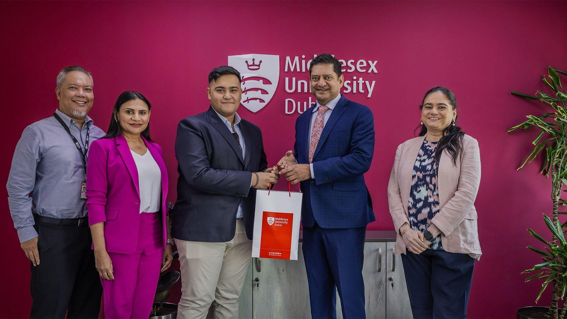 Middlesex University Dubai Student Triumphs at MDXcelerator 2024 Grand Finale