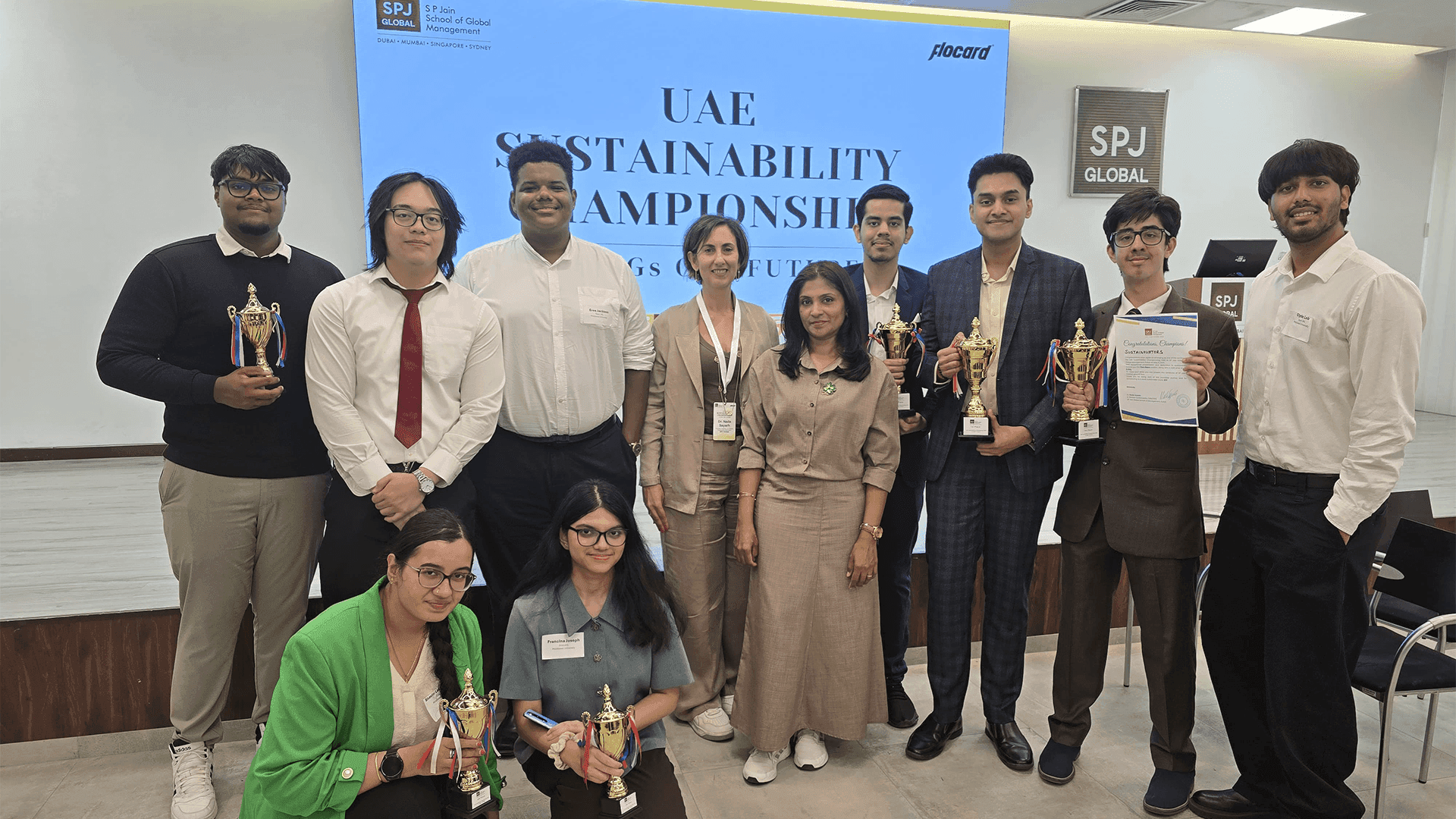 UAE Sustainability Championship Pitch Competition 2025 Allows MDX Business Students to Shine